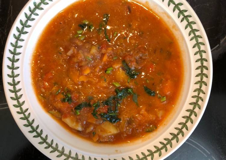 Simple Way to Prepare Any-night-of-the-week Ratatouille Soup