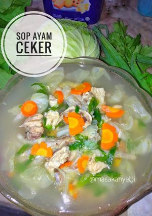 Foto resep Sop Ayam Ceker
