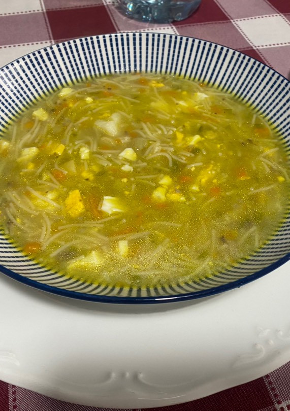 Una foto de Sopa de verduras en Thermomix
