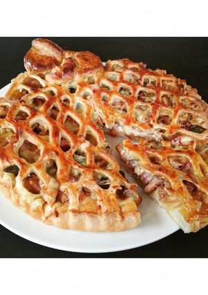 Foto resep Black pepper Pie Pizza (tanpa ulen)