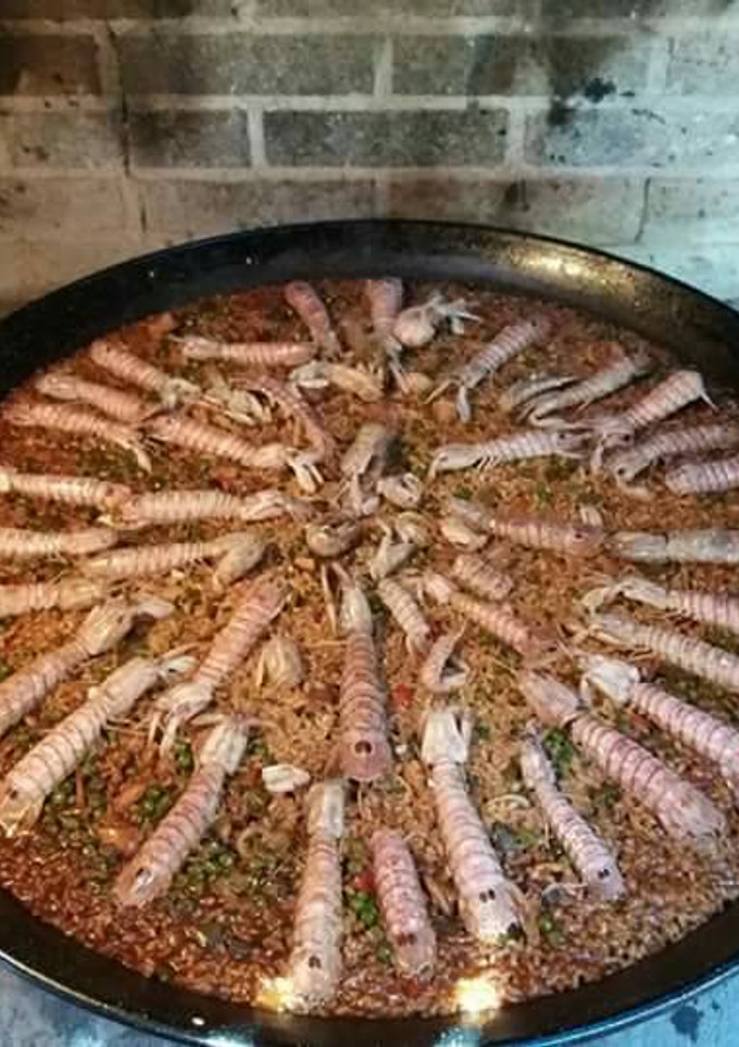 Una foto de Arroz de galeras