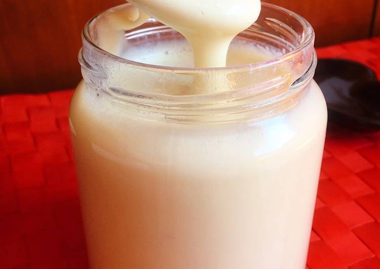 Leche condensada saludable