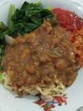 Mie ayam kuah kental kesukaan