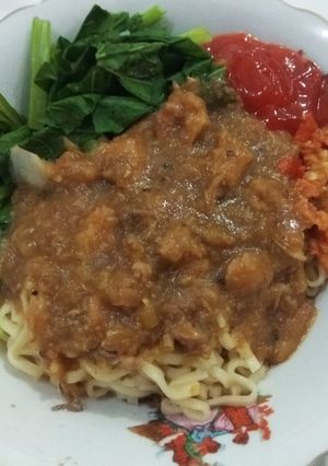 Foto resep Mie ayam kuah kental kesukaan
