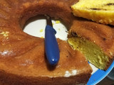Torta de naranja y agregados
