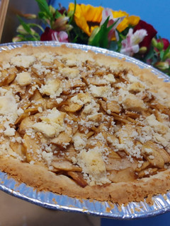Una foto de Tarta de manzana
