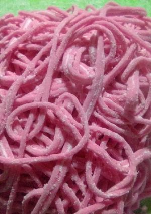 Foto resep Pink mi kulit buah naga