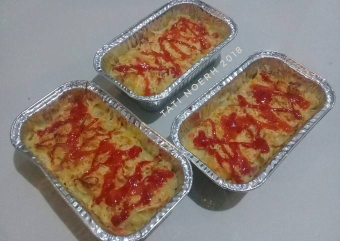 Bagaimana Menyiapkan #18. Macaroni Schotel Panggang yang Enak
