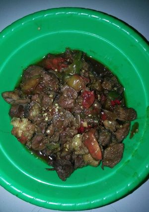 Foto resep Sate goreng no ribet