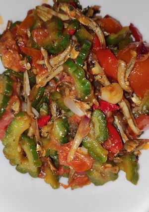 Foto resep Tumis Pare Teri Asin tanpa Pahit