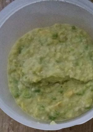 Foto resep MPASI 8 bulan snack sehat coco avocado