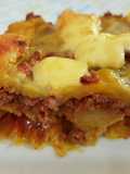Lasaña de platano