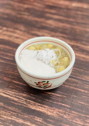 Hình của món Chè Cốm Hạt Sen.