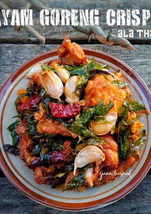 Gambar Ayam goreng crispy ala thai