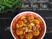 Gambar udang asam manis jagung