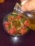 Ensaladita fresca y rápida del golfo San Matías