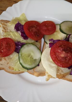 A picture of Fried egg sandwich.