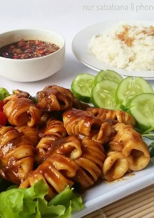 Foto resep Cumi Bakar Teflon