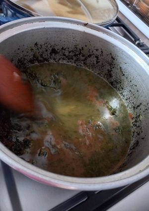 عکسی از دستور قلیه ماهی. با تن ماهی