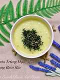 Ăn Dặm - Cháo Trứng Đậu Ngọt Rong Biển Rắc