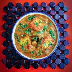 A picture of Paneer Capsicum Sabji.