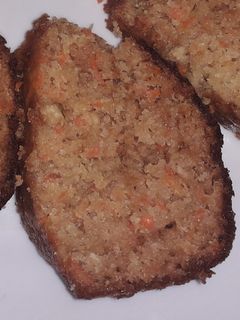 Una foto de Torta de zanahoria y avena