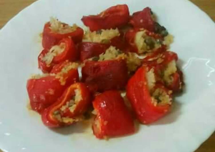 Involtini di peperoni al forno #ciaksicucina#cookpad#natale2017