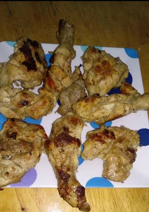 A picture of Afghani chicken kebab.