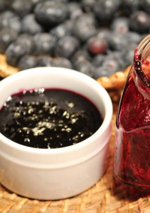 A picture of Blueberry Jam.