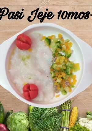 Foto resep Mpasi 10+ nasi +tumis daging sapi😊