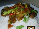 Beef stir fried sauce