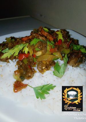 A picture of Beef stir fried sauce.