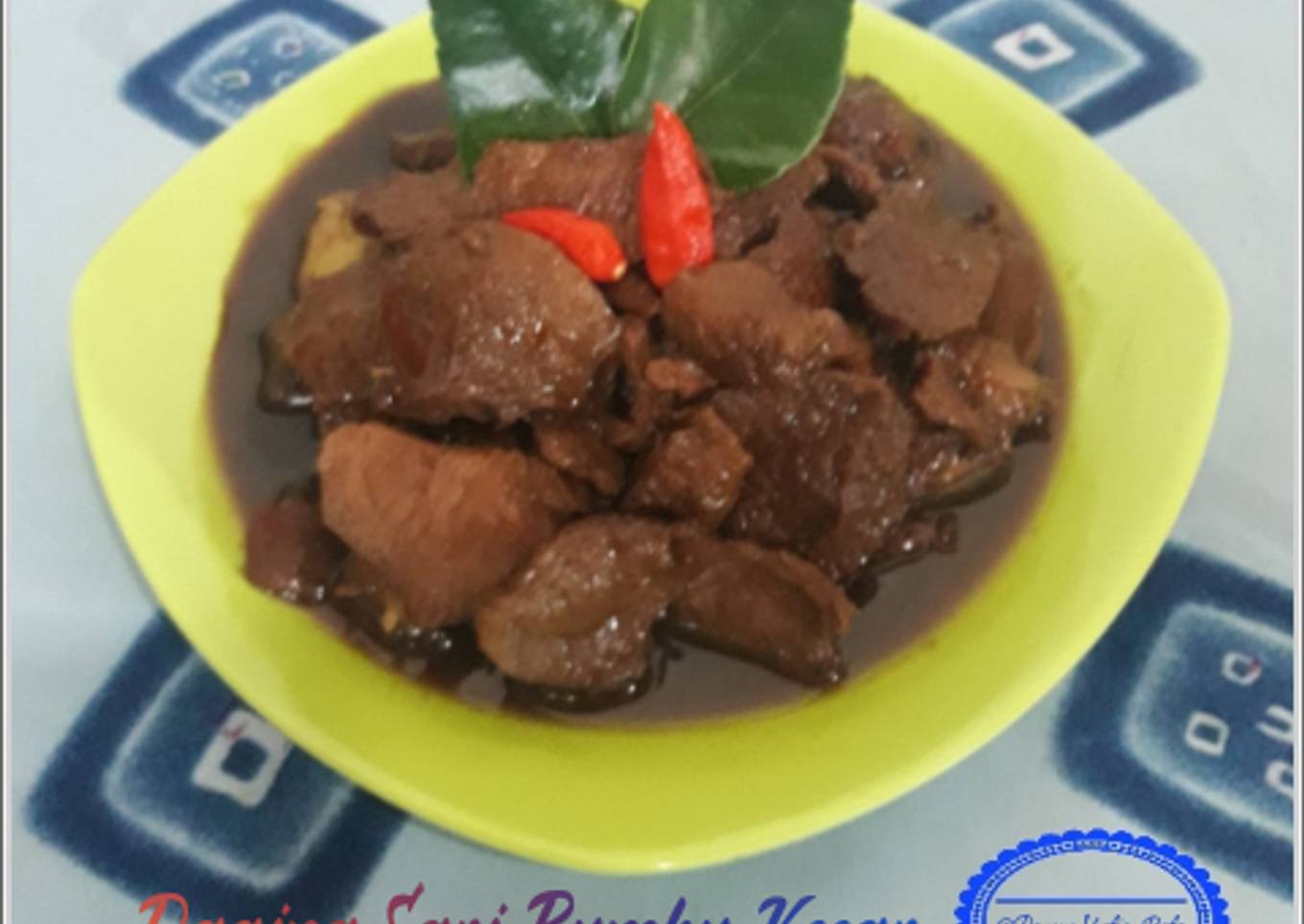 Daging Sapi Bumbu Kecap