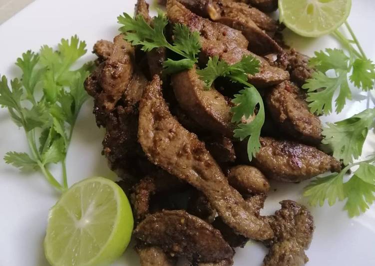 كبدة ارانب لذيذه جدا ورائعه 🐇