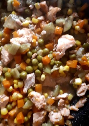 Lazacos - zöldséges egytálétel recept fotója