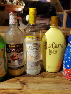 A picture of Lemon Meringue Martinis.