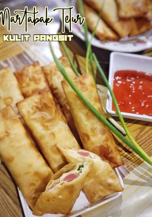 Foto resep Martabak Telur Kulit Pangsit