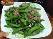 Gambar daging sapi kacang kapri