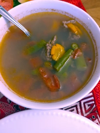 Cara Mudah Membuat Resep Soup sayuran dan daging sapi giling Anti Ribet, Mantap Sekali