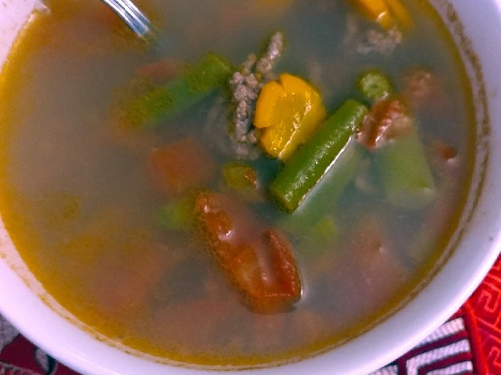 Cara Mudah Membuat Resep Soup sayuran dan daging sapi giling Anti Ribet, Mantap Sekali