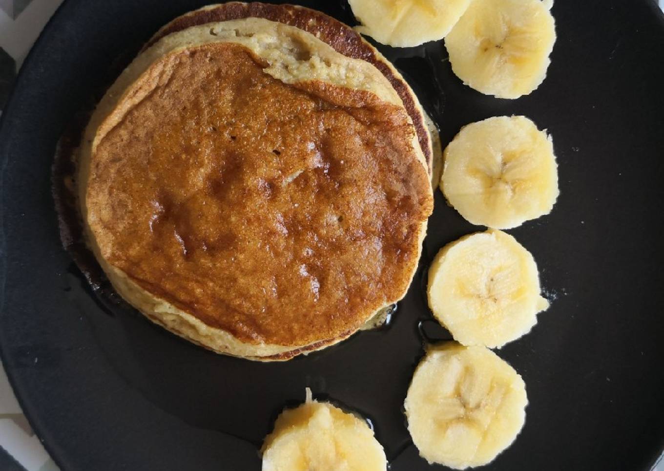 Tortitas de plátano fácil