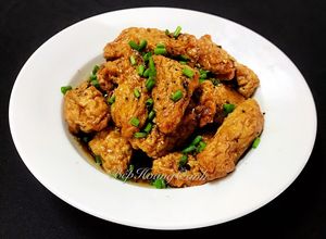 Hình của món Chả Cá Kho Tiêu.