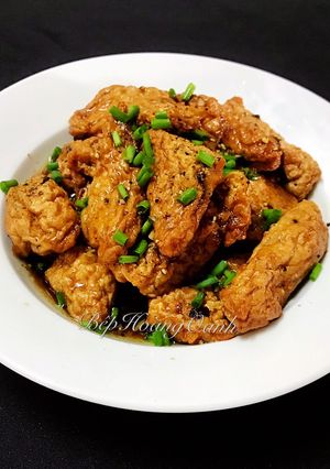 Hình của món Chả Cá Kho Tiêu.