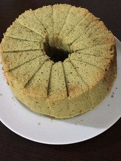 Foto resep Green tea chiffon cake