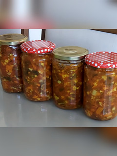 عکسی از دستور ترشی گوجه‌فرنگی(سالاد مشهدی)