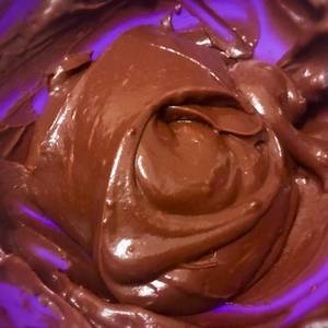 Ganache de chocolate al microondas más fácil del mundo y económico  (tipo puddin?) en 5 minutos