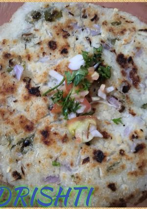 A picture of Rava Uttapam.