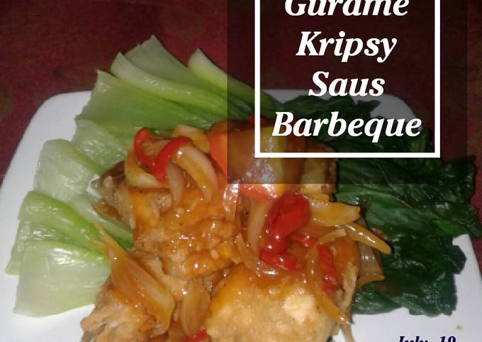 Resep buat Gurame Kripsy Saus Barbeque dijamin lezat