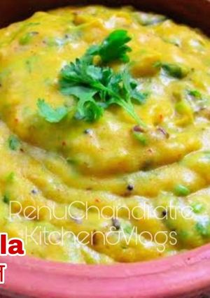 बेसन पिठला (besan pithala recipe in Hindi) रेसिपी मुख्य फोटो