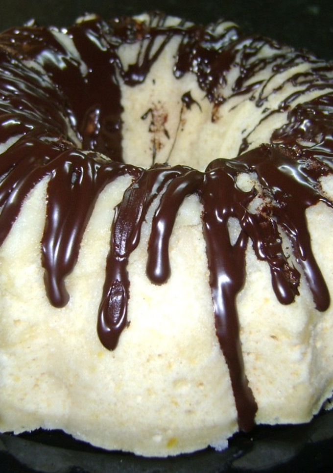 Una foto de Torta rápida de limón al microondas